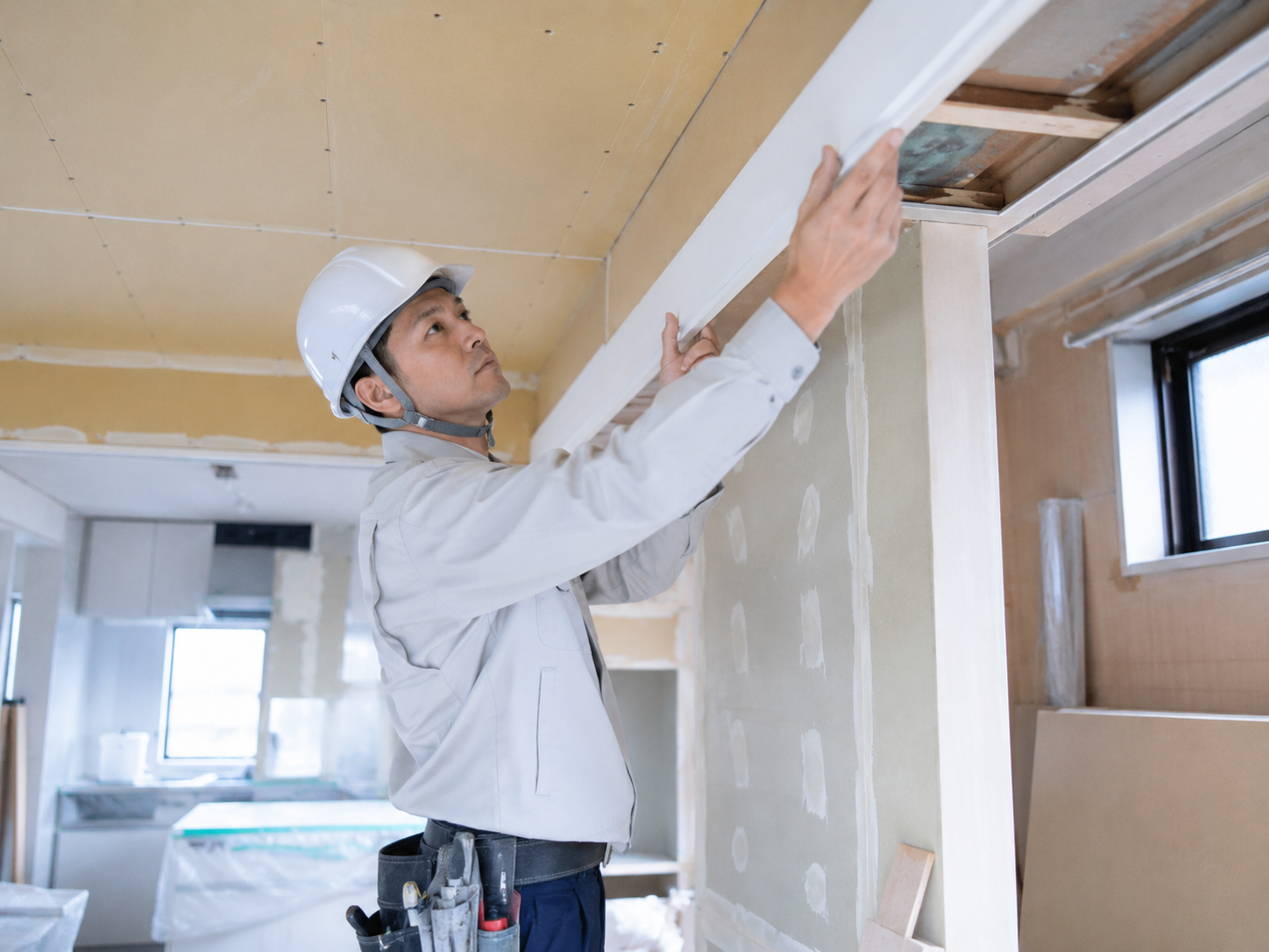 リフォーム工事の施工現場